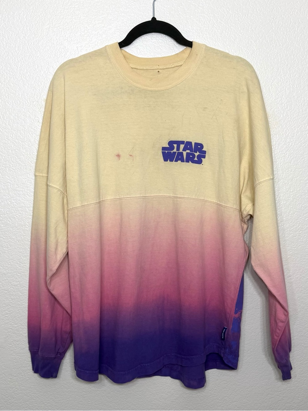 Disney Star Wars Spirit Jersey Unisex Naboo Yellow Pink Purple Size S